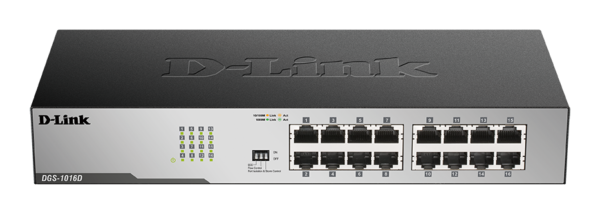 DGS-1016D -16 ports Gigabit Rackable