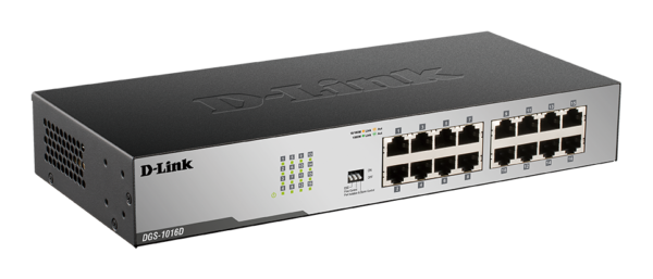 DGS-1016D -16 ports Gigabit Rackable – Image 2