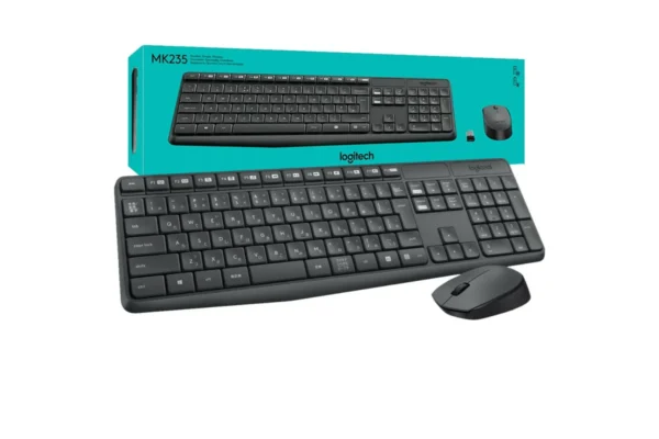 Clavier et souris sans fil Logitech MK235 (AZERTY Français)